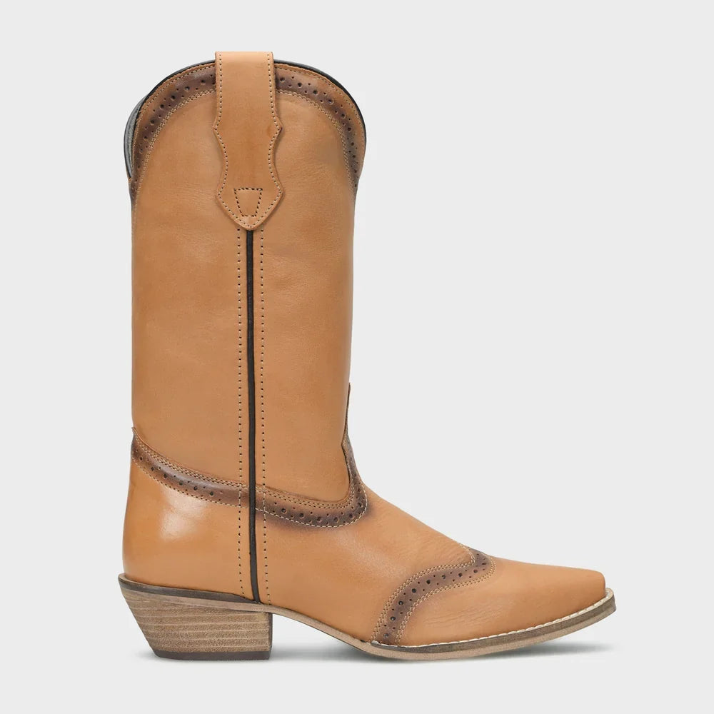 Rawhide Victoria - Women's Leather Cowgirl Boots