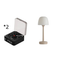 Retro Bluetooth Turntable Speaker with RGB Light