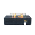 52-Inch Portable Concrete Rectangular Propane Fire Pit Table With Repair Kit (SAK52304)