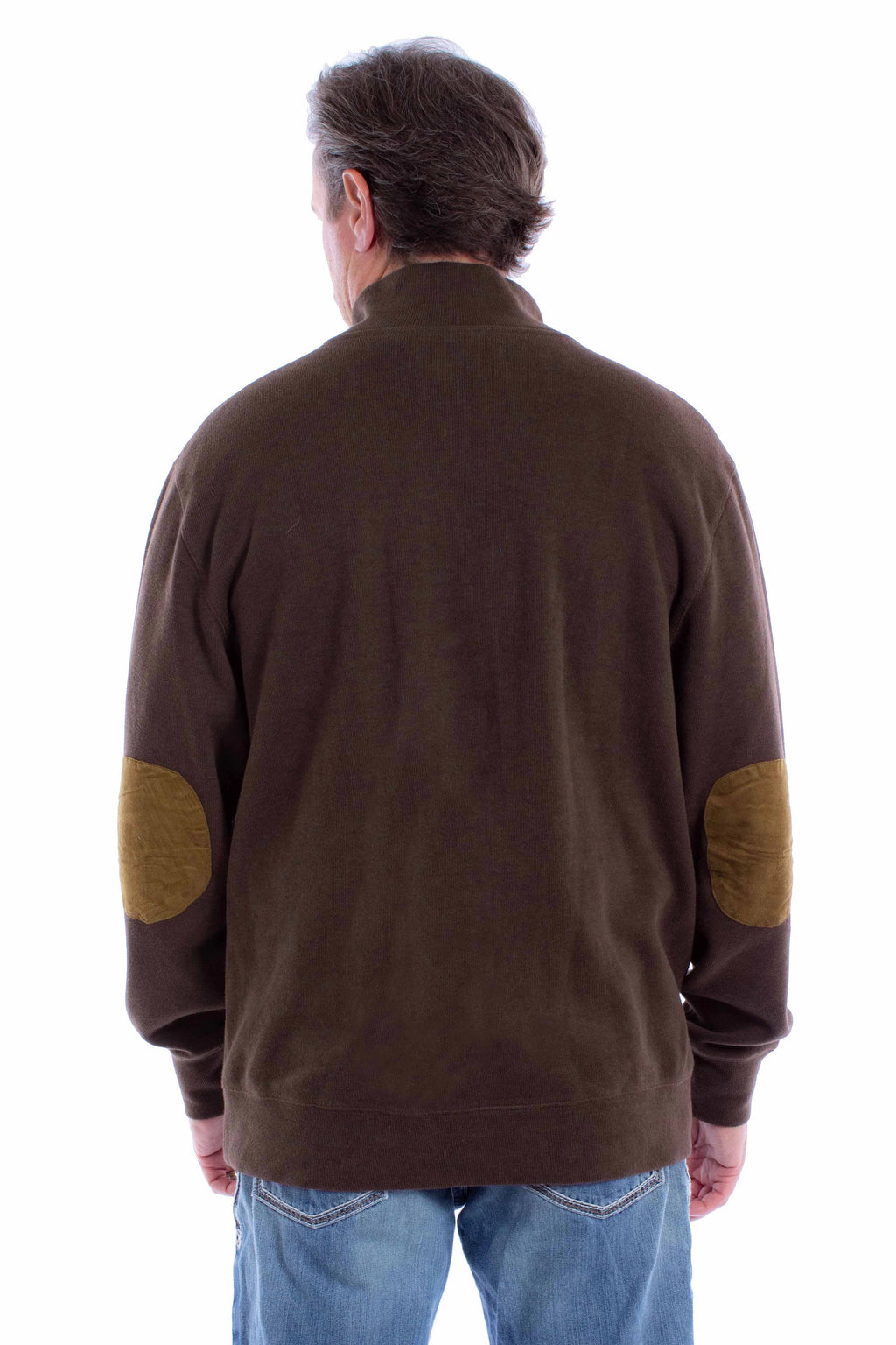 Scully Elbow Patches (5278) - Men's Pullover Sweater