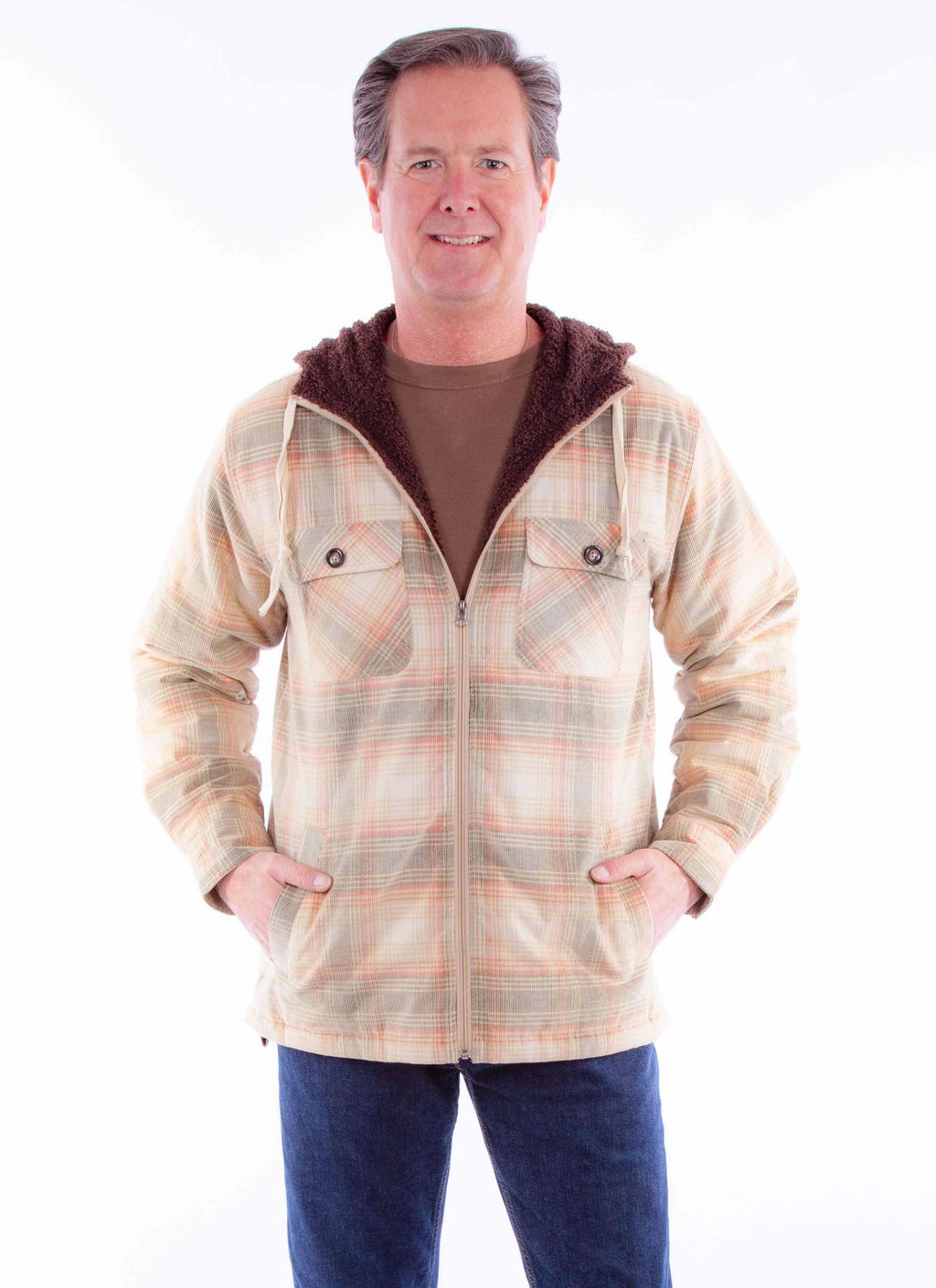 Scully Sherpa Lined (5355) - Corduroy Men's Hoodie