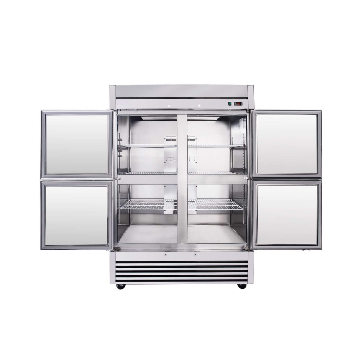 54-Inch 49 Cu.Ft Commercial 6-Shelves Stainless Steel Reach-In Freezer (SAK10247)