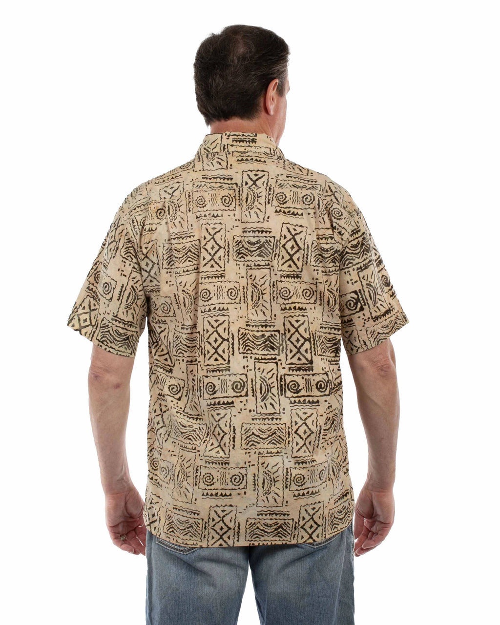Scully Sand Batik (5404) - Men's Casual Shirt