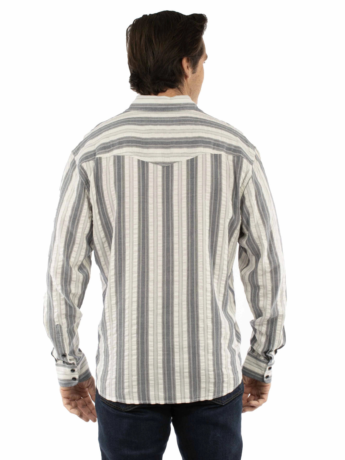 Scully Seersucker (5406) - Men's Western Shirt