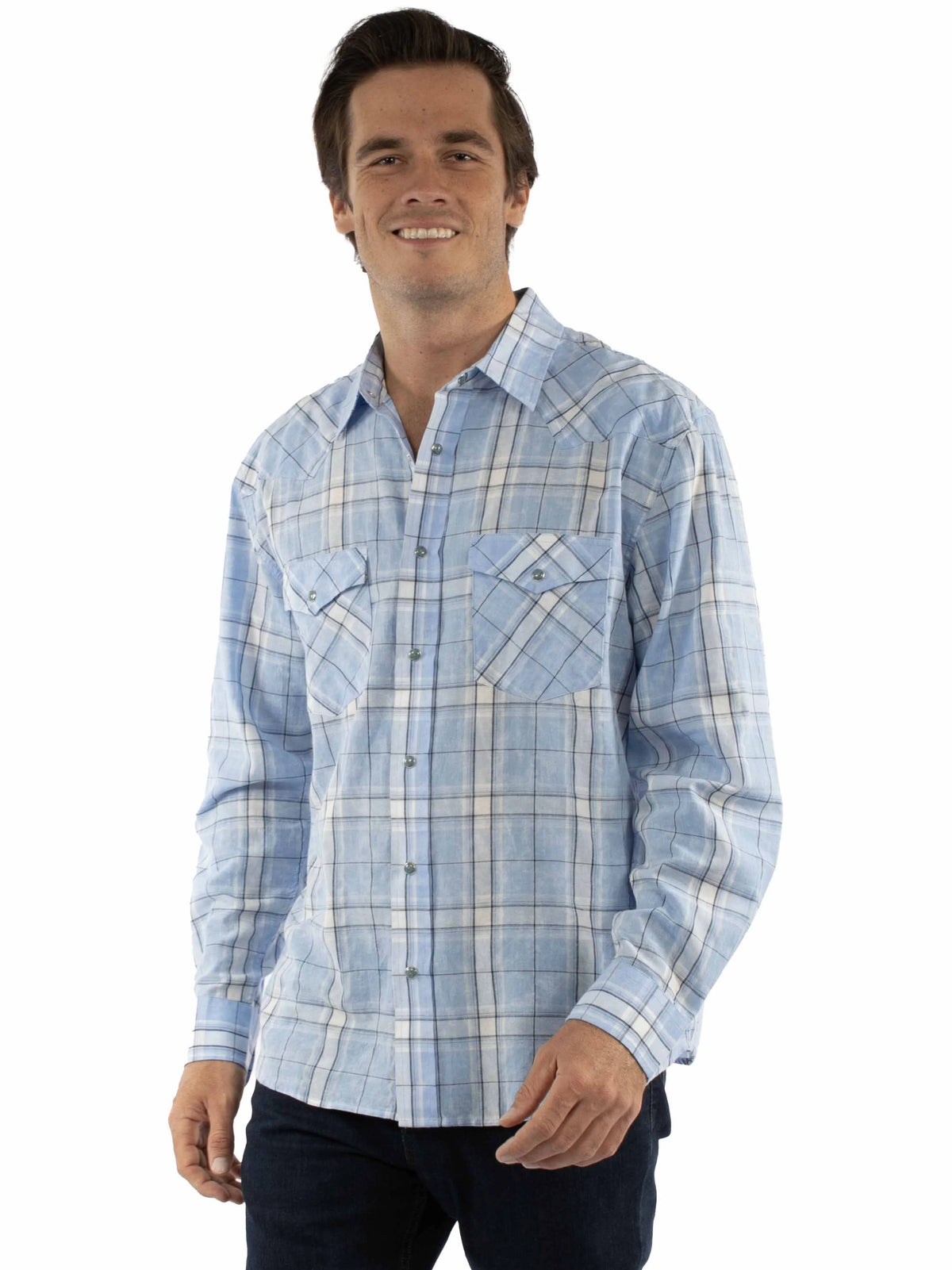 Scully Snow Wash (5408) - Men's Western Shirt