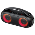 IQ Sound Portable Water-Resistant BT Speaker with RGB Light Panel