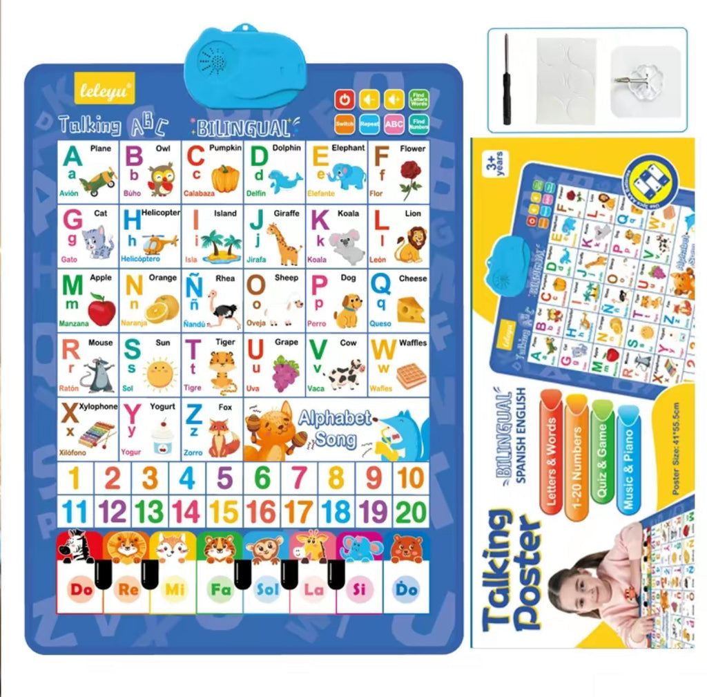 EduTune Bilingual Wall Chart