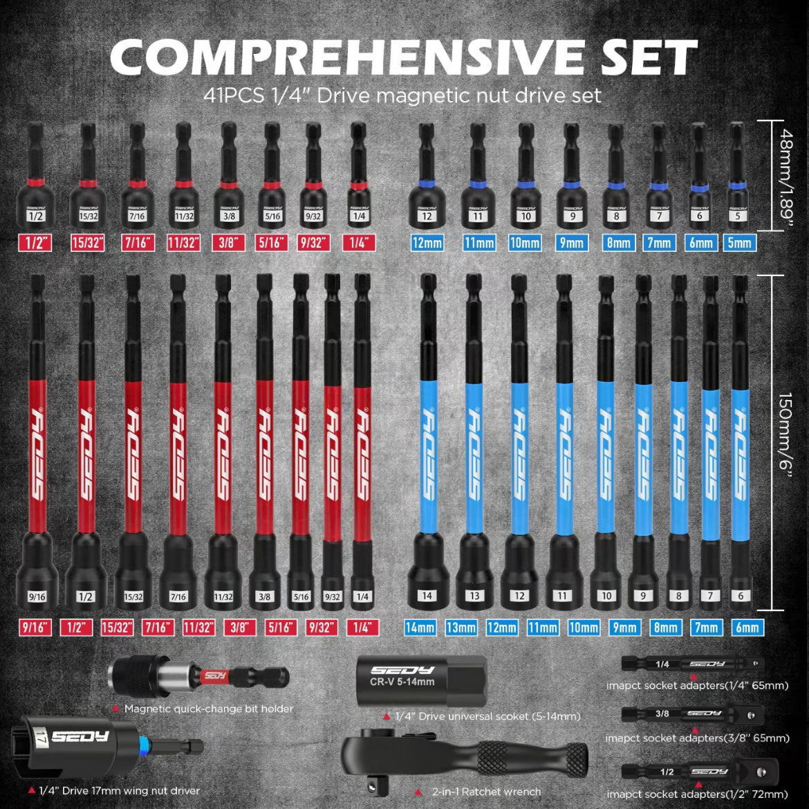 TorquePro 41 Driver Set