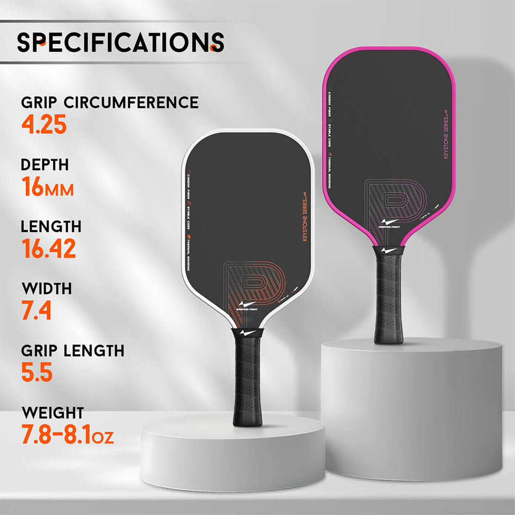 Keystone Pickleball Paddle - Rose Gold