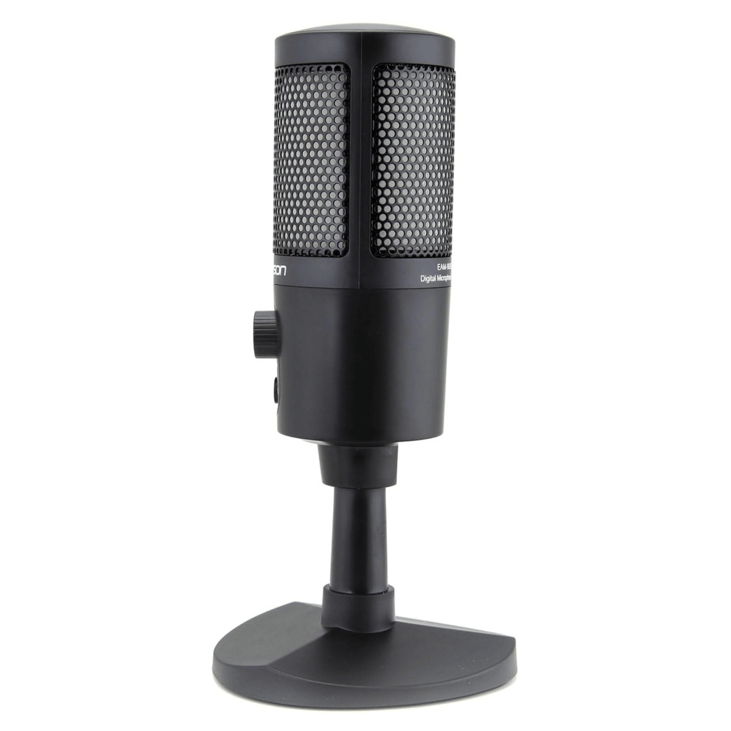 Emerson USB Gaming & Streaming Microphone with RGB Lighting with Tap-to-Mute
