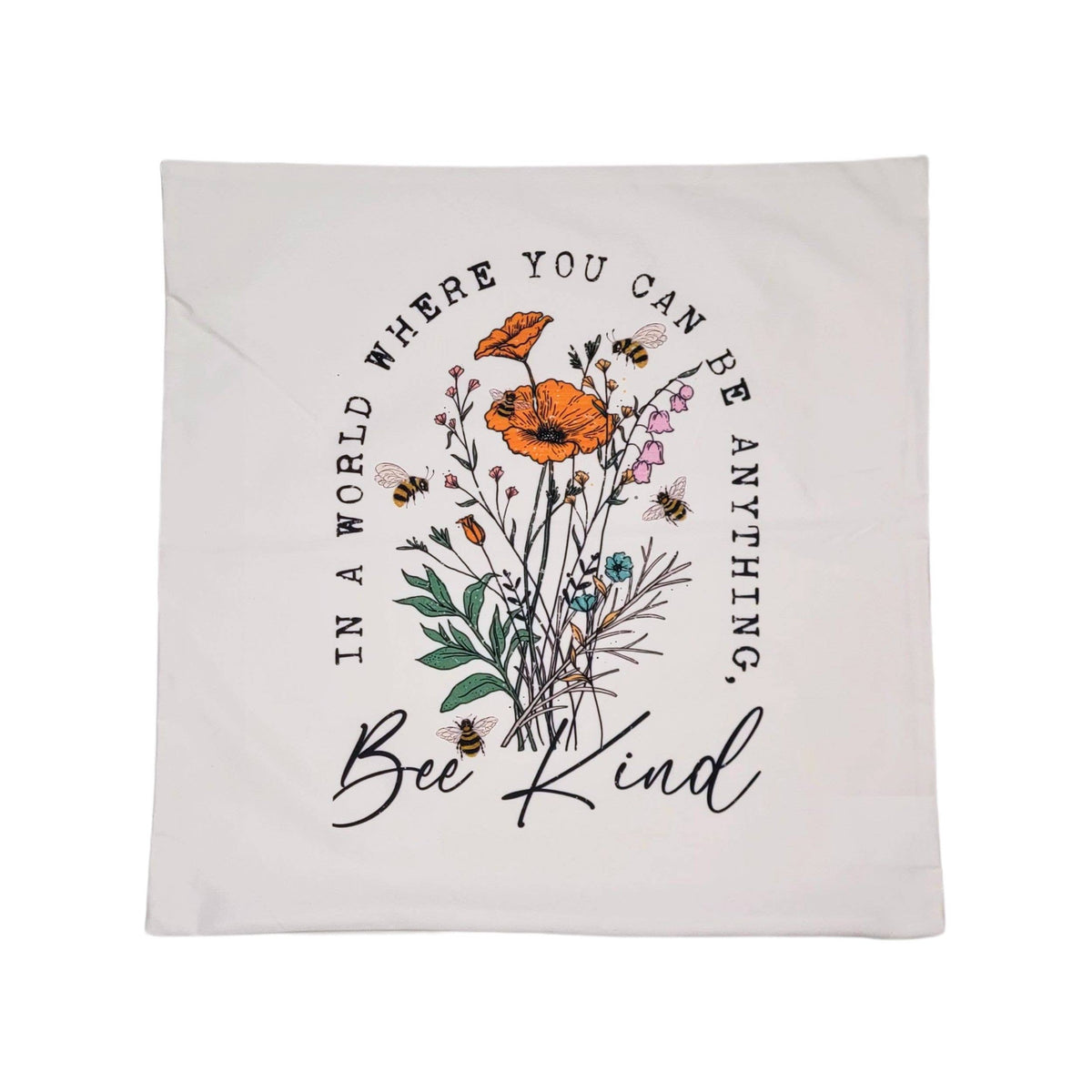 Bee Kind Throw Pillow