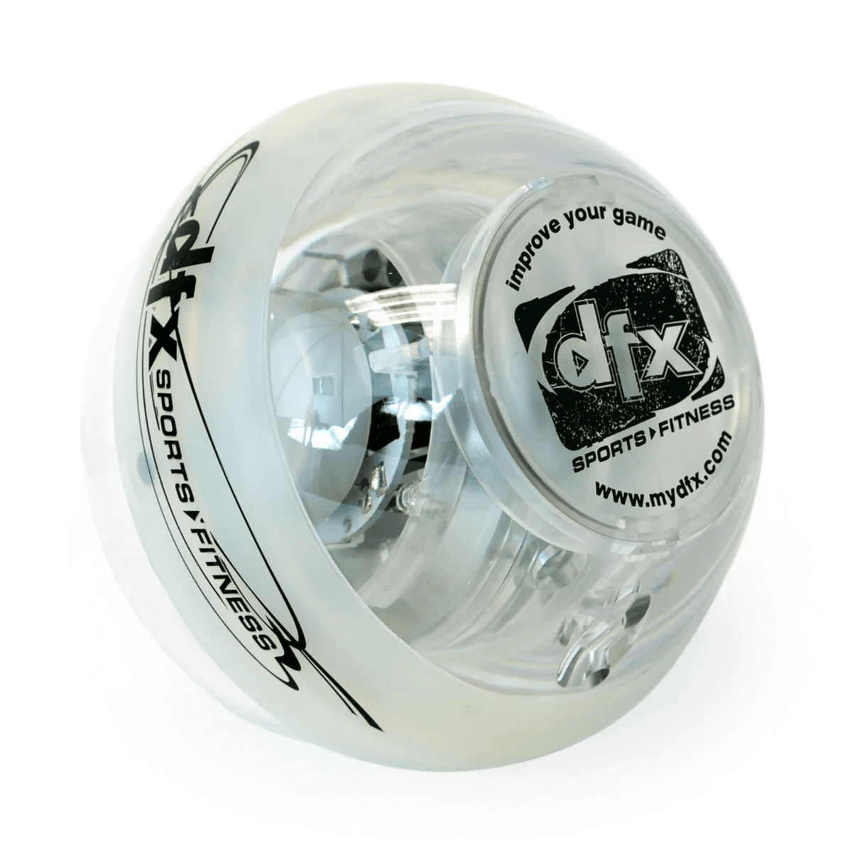 DFX Powerball Platinum Edition Hand Gyroscope Resistance Trainer with Powerdock