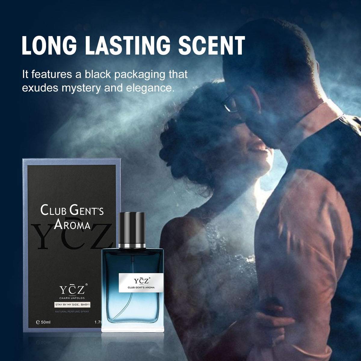 YCZ Men's Cologne Collection – 1.7 oz Long-Lasting Eau de Parfum (9 Scents)