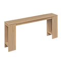 71 Inches Long Console Table with Storage for Hallway