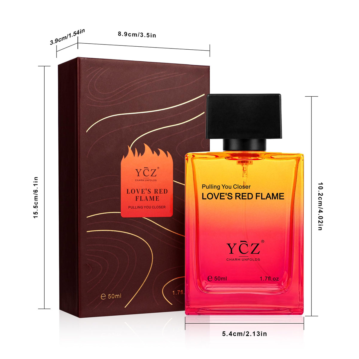 YCZ Men's Cologne Collection – 1.7 oz Long-Lasting Eau de Parfum (9 Scents)