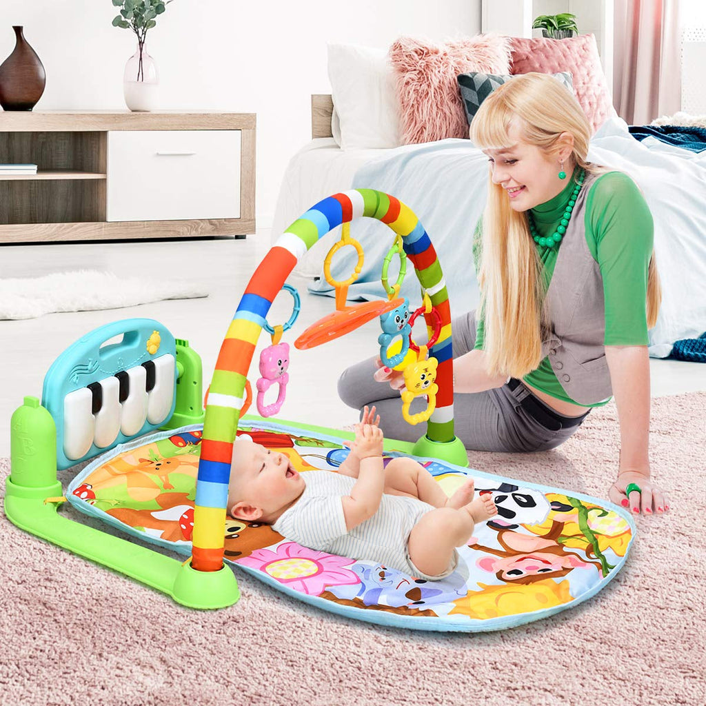 Baby Kick and Play Piano Gym Activity Play Mat