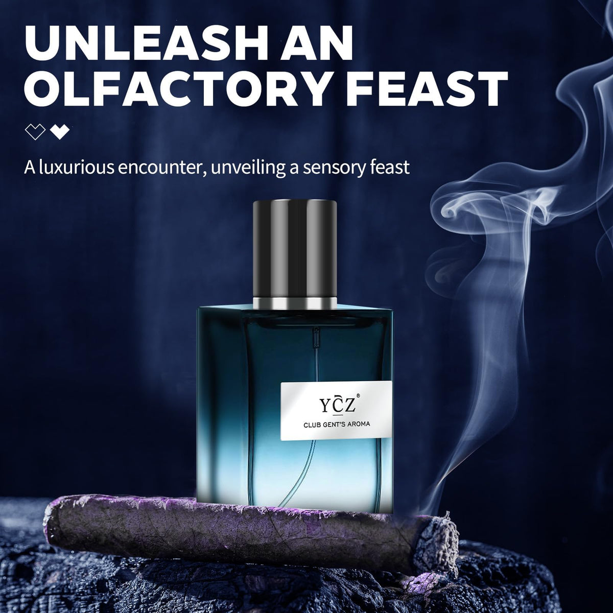 YCZ Men's Cologne Collection – 1.7 oz Long-Lasting Eau de Parfum (9 Scents)