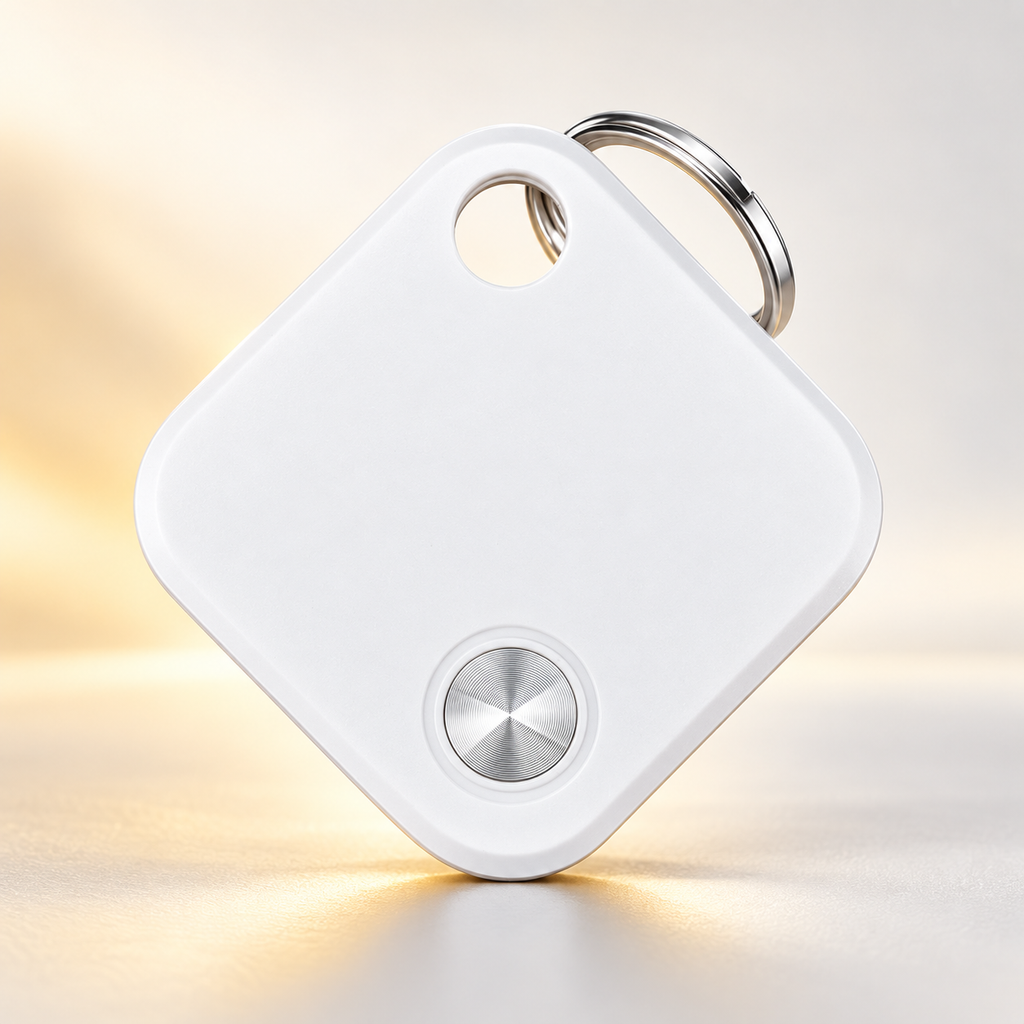 Bluetooth Anti-Lost Tracker Keychain with Alarm — polished product hero image