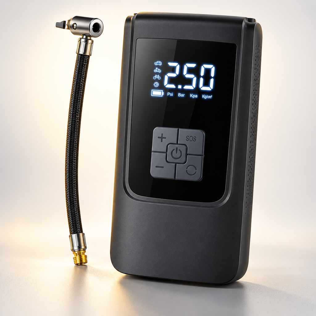 Portable Digital Car Inflator — polished product hero image
