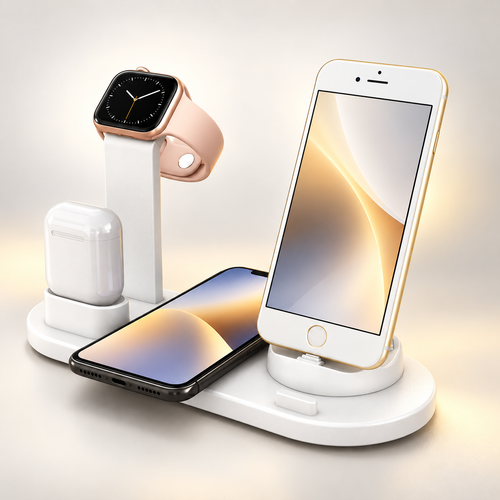 3-in-1 Wireless Charging Stand — polished product hero image