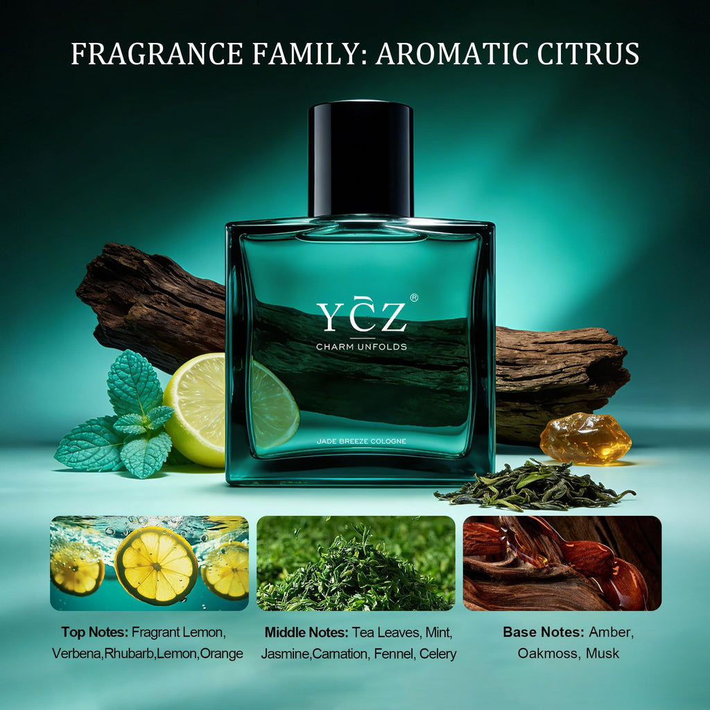 YCZ Men's Cologne Collection – 1.7 oz Long-Lasting Eau de Parfum (9 Scents)