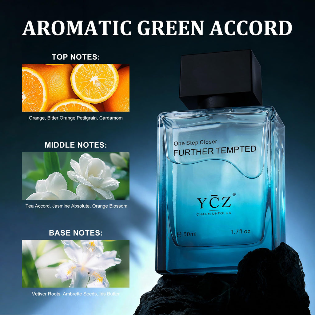 YCZ Men's Cologne Collection – 1.7 oz Long-Lasting Eau de Parfum (9 Scents)