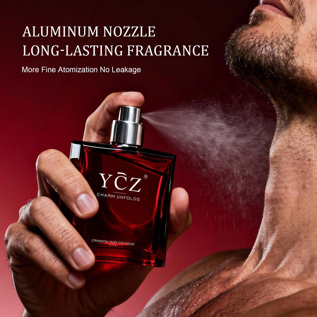 YCZ Men's Cologne Collection – 1.7 oz Long-Lasting Eau de Parfum (9 Scents)