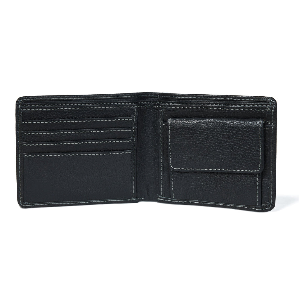 Classic Black Leather Wallet