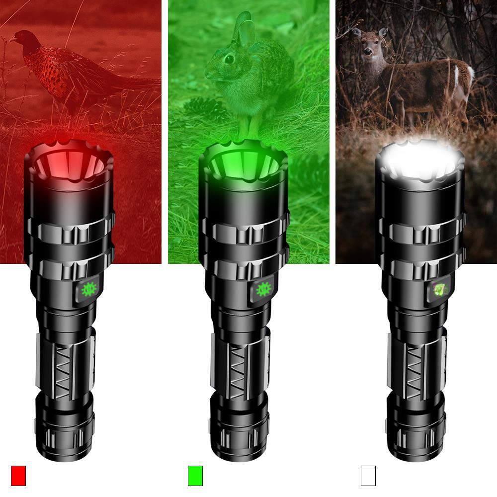 Mini USB Rechargeable 10W LED Tactical Flashlight