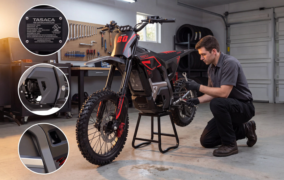 Tasaca® T500 Electric Mini Dirt Bike For Teens & Adults