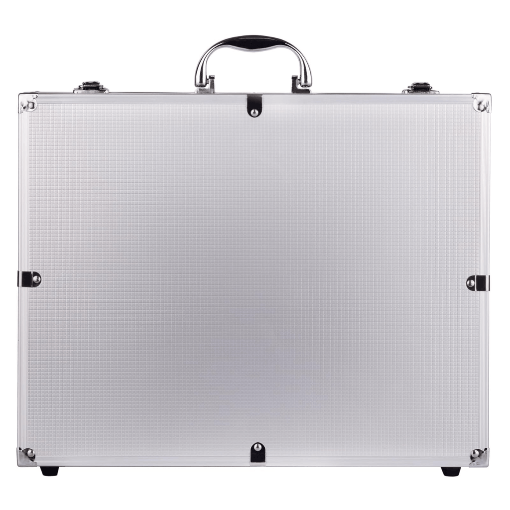 Supersonic VHF Dual Fixed Channel Professional Wireless Microphone with Carry Case