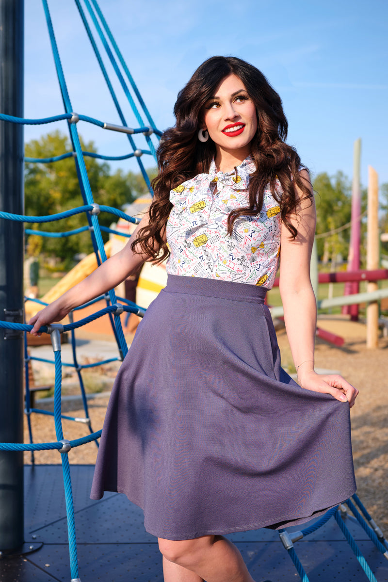 Math Rules Bow Top - 4X only, 1 left!