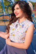 Math Rules Bow Top - 4X only, 1 left!