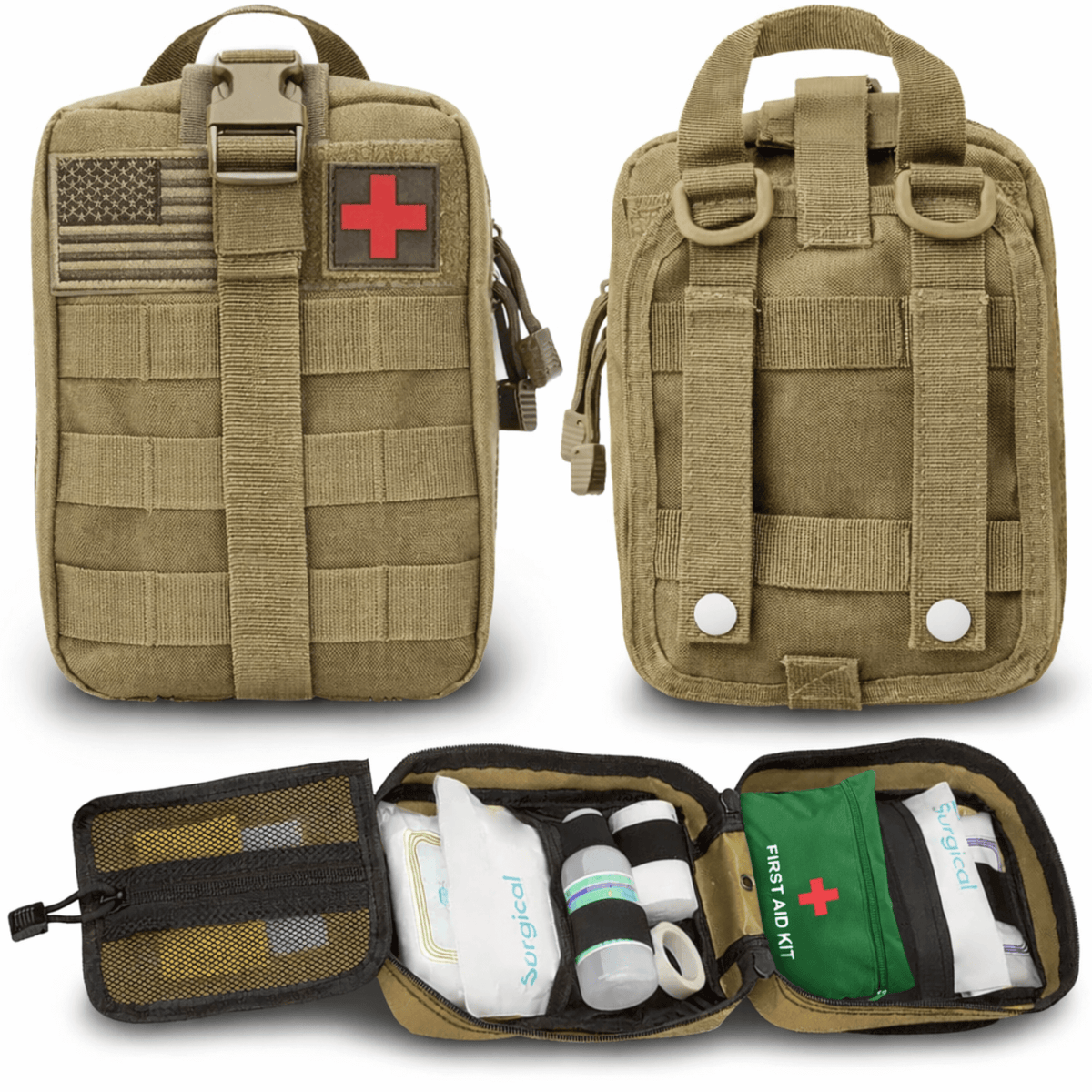 XGear Tactical Small Tactical First Aid Bag IFAK Pouch