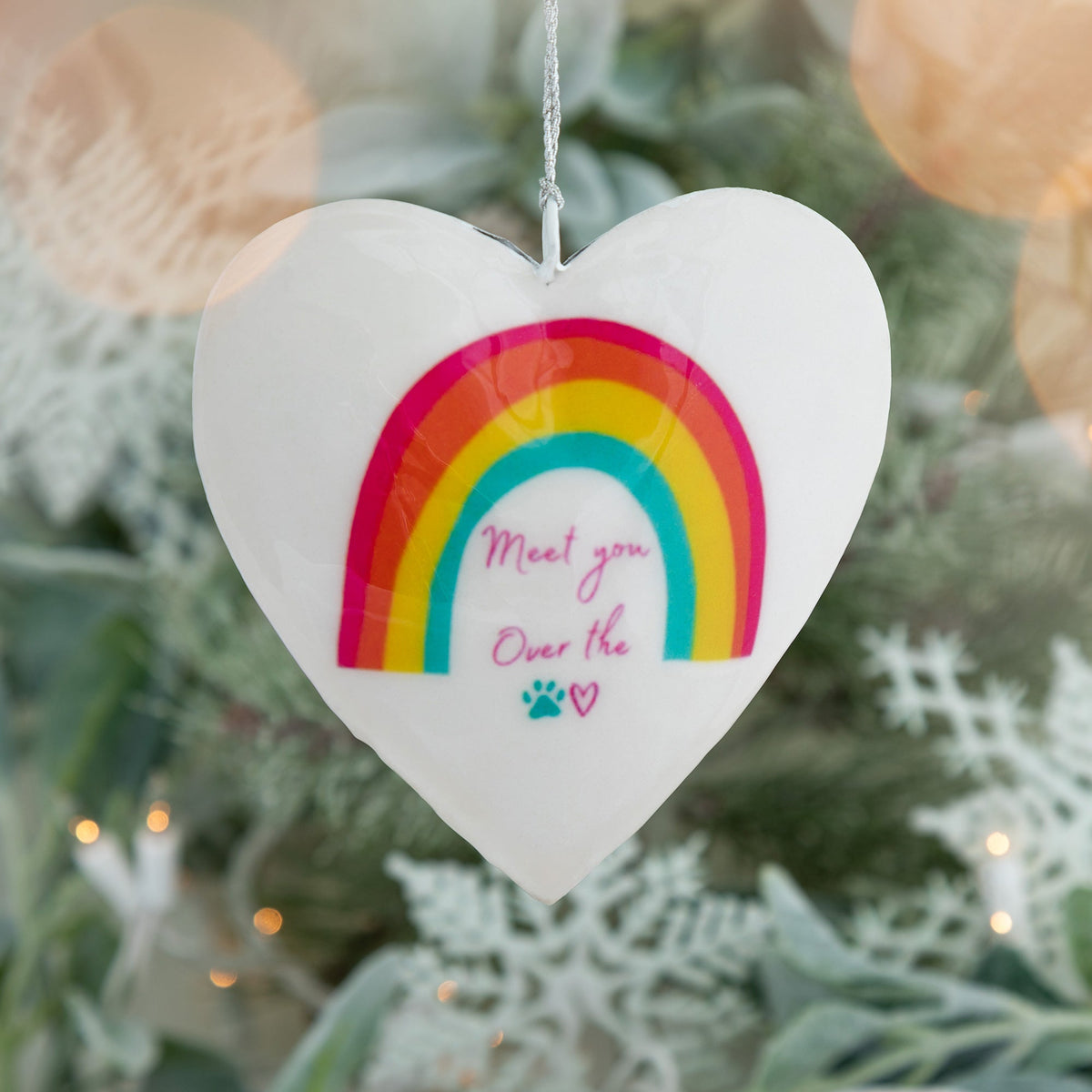 Meet You Over the Rainbow Bridge Ornament