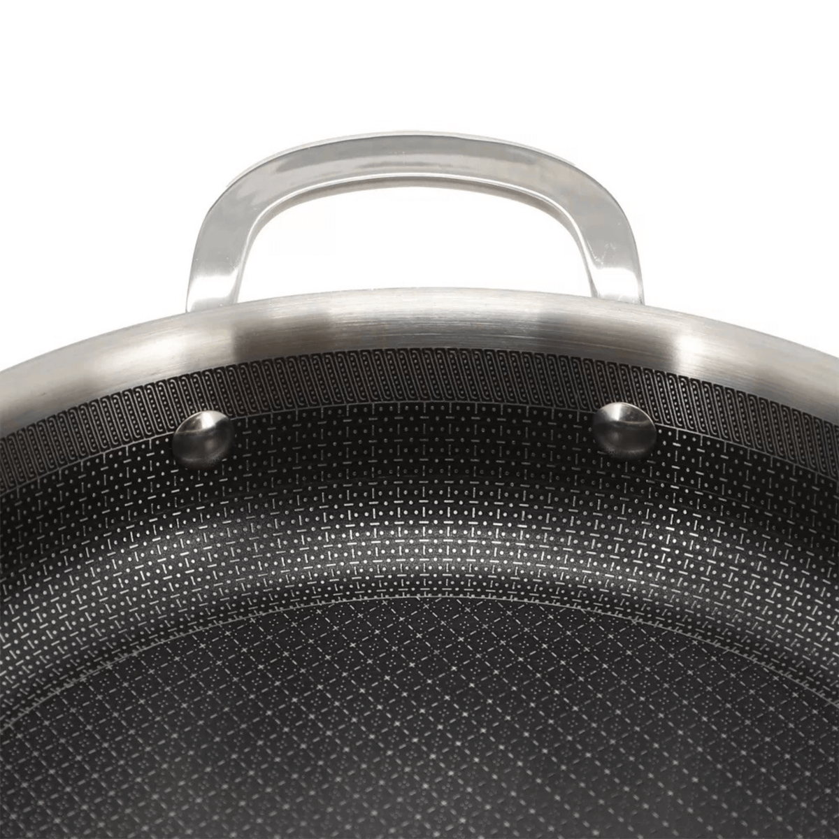 Better Chef 9-Inch 3-Ply Stainless Steel Nonstick Deep Fry Pan with Lid