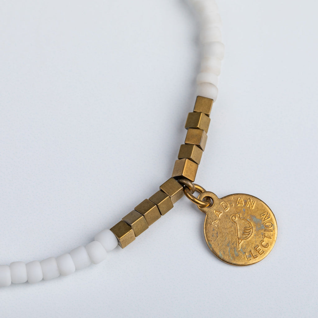 Iraqi Single Charm Beaded Bracelet