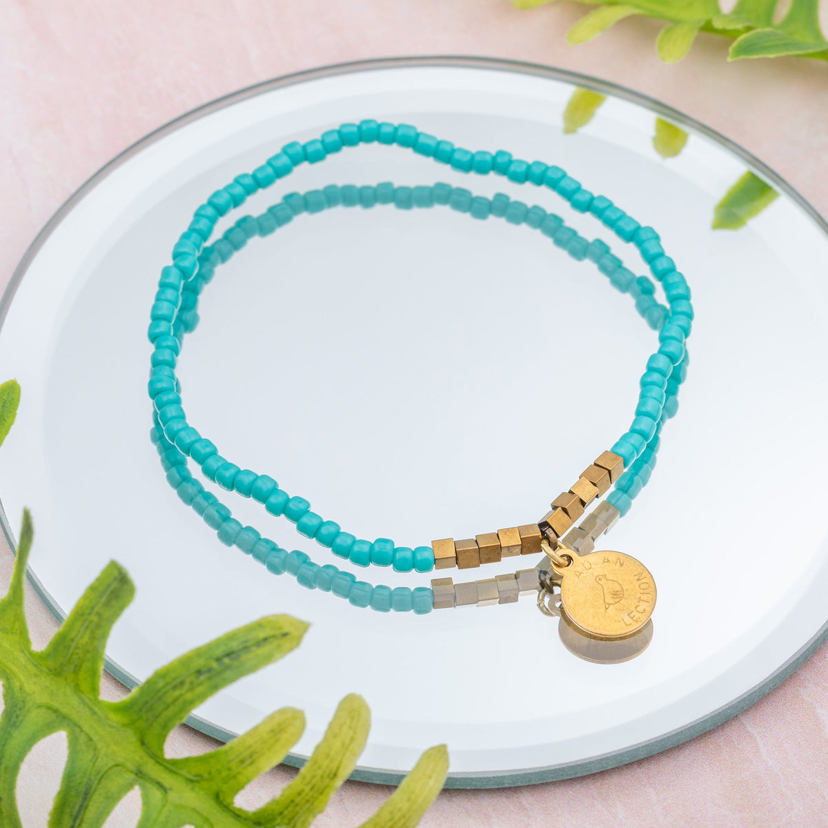 Iraqi Single Charm Beaded Bracelet
