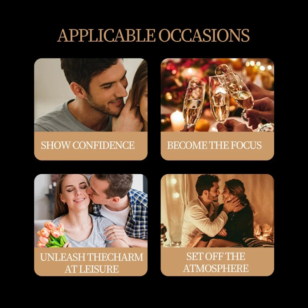 Men's Roll-on Pheromone Fragrance Long Lasting Perfume Dating Fragrant Perfumes Cologne Fragrance Suitable for Dating and Daily