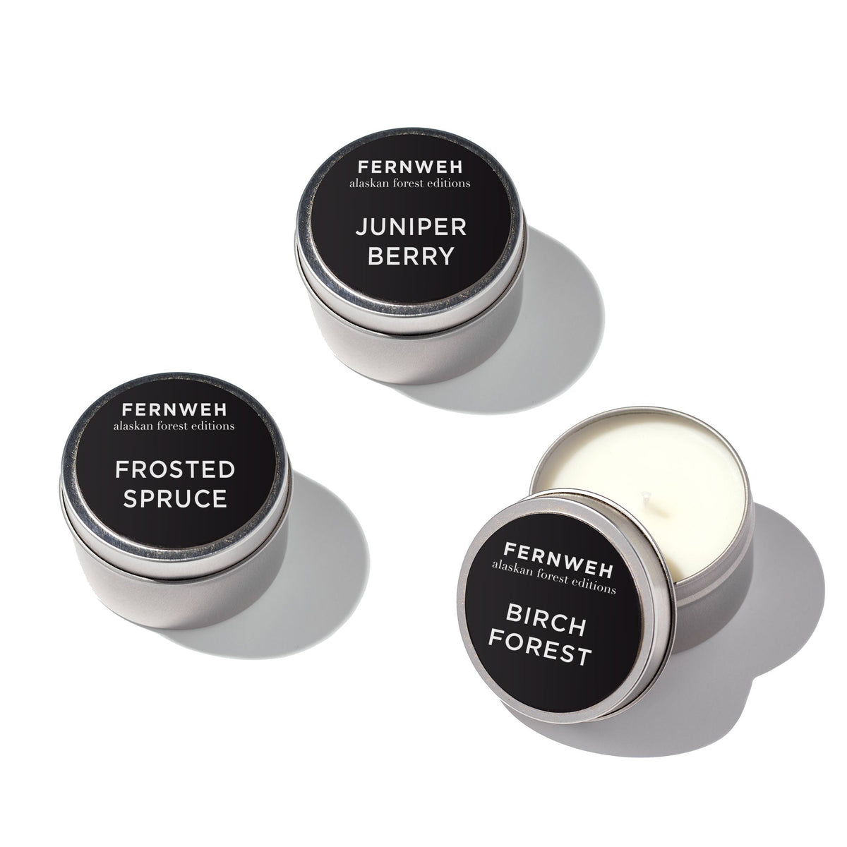 Frosted Spruce Scented Soy Candle