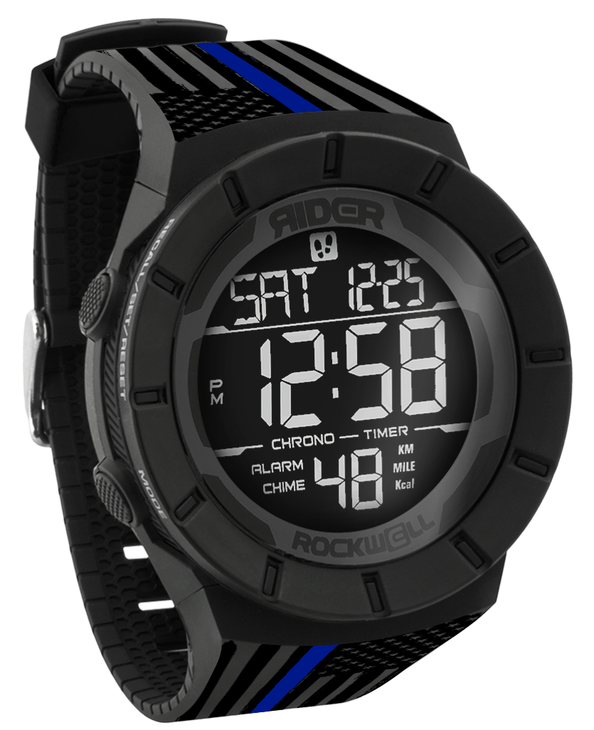 Coliseum Fit™ Assault - Police Edition (Phantom Black) Watch