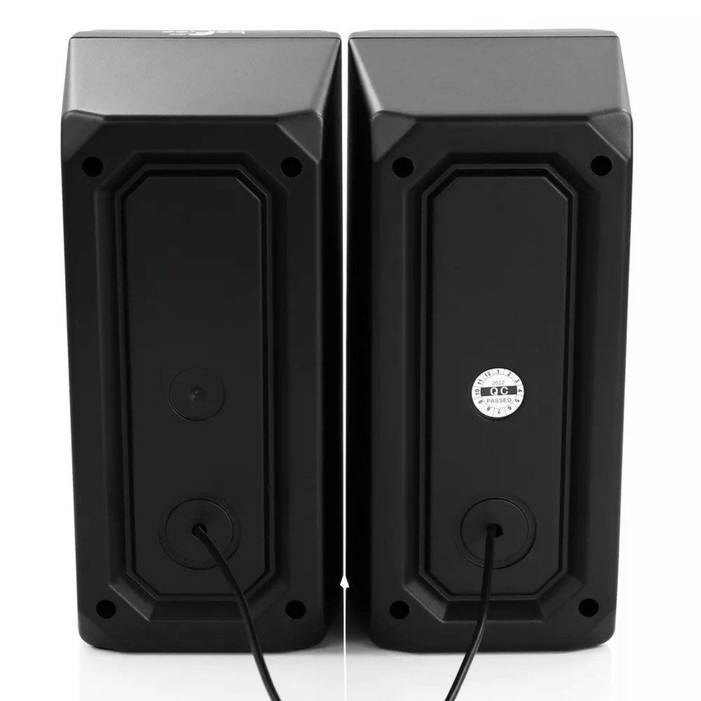 beFree Sound Color LED Dual Gaming Speakers