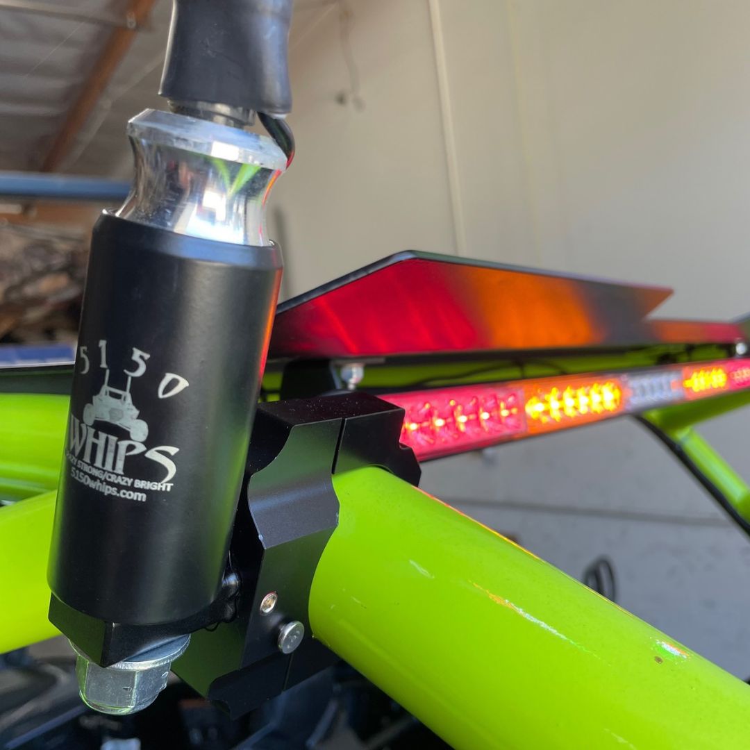 Billet Whip Mount Set