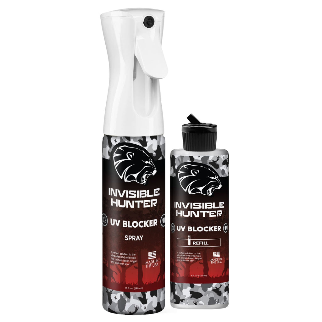 Invisible Hunter UV Blocker Spray + Refill