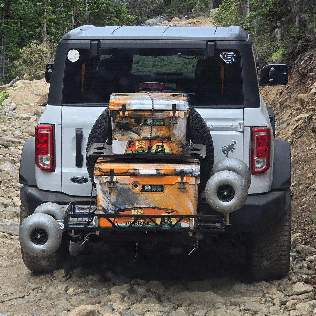 Ford Bronco (2021+) Swing-Away Cargo Carrier & Bike Rack | rucRak GRUNT