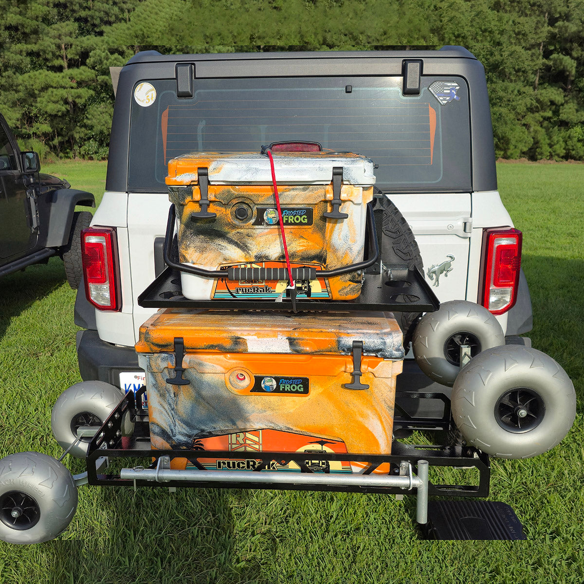 Ford Bronco (2021+) Swing-Away Cargo Carrier & Bike Rack | rucRak GRUNT