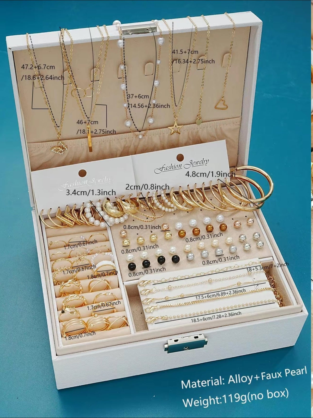 LuxePearl Charm Set