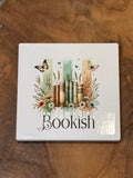 Bookish Ceramic Coaster