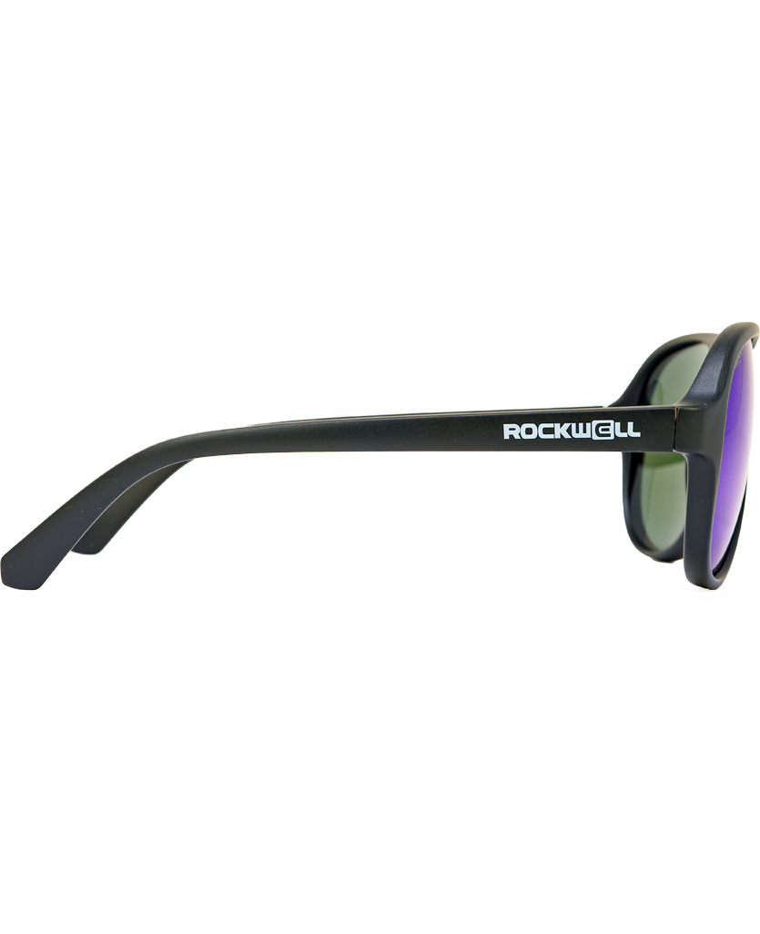 Casino (Black/Blue Mirror Polarized Lens)