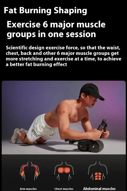 Automatic Rebound Abdominal Wheel